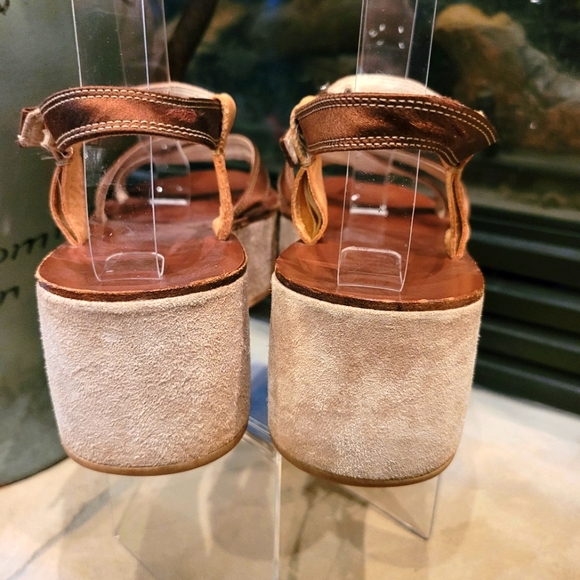 Prada Platform Sandles size 37.5 - Picture 4 of 10